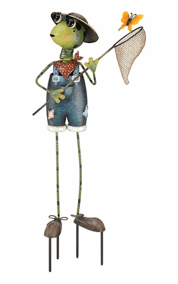 Frog Man Garden Decor - Click to enlarge