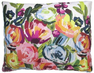 Full Bouquet Outdoor Pillow - Click to enlarge