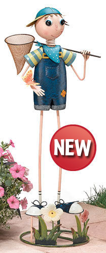 Garden Boy Garden Decor - Click to enlarge