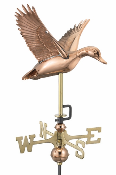 Garden Duck Weathervane - Click to enlarge