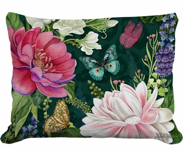 Garden Flowers Mystique Outdoor Pillow - Click to enlarge