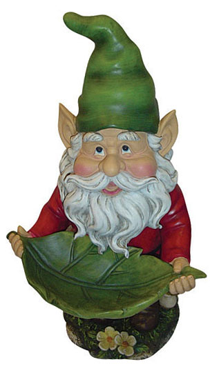 Garden Gnome Bird Feeder - Click to enlarge