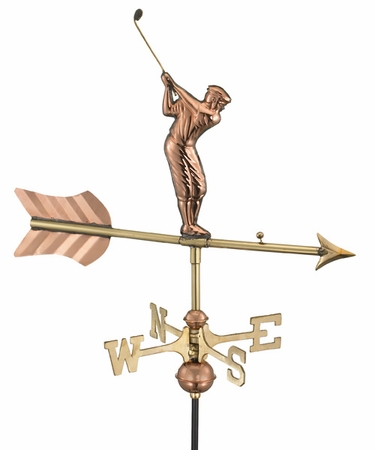 Garden Golfer Weathervane - Click to enlarge