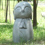 Garden Jizo Statue - Praying