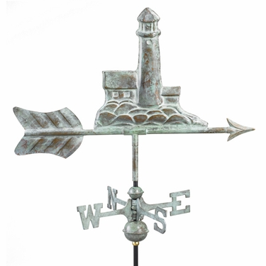 Garden Lighthouse Weathervane - Click to enlarge