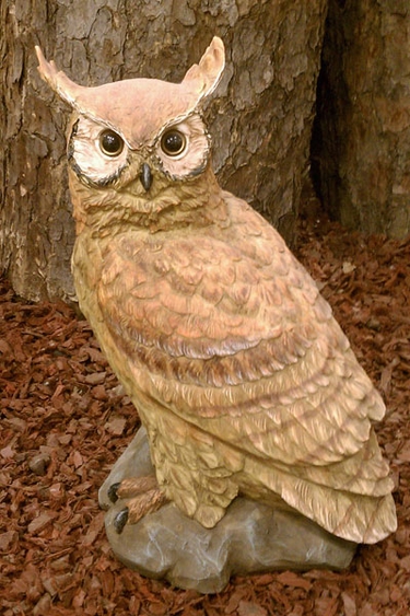 Garden Owl Statue - Click to enlarge