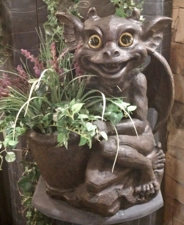Gargoyle Planter - Mother Olga - Click to enlarge