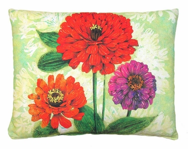 Gerbera Trio Outdoor Pillow - Click to enlarge