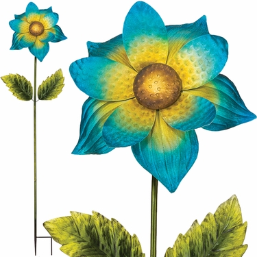 Giant Flower Stake - Blue (Set of 2) - Click to enlarge