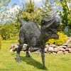 Giant Metal Tyrannosaurus Rex Garden Statue