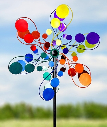 Giant Psychedelic Wind Spinner - Click to enlarge