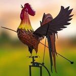 Giant Rooster Rocker Stake Giant Rooster Rocker Stake