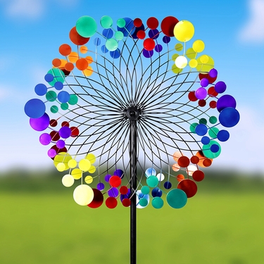 Giant Starry Night Wind Spinner - Click to enlarge