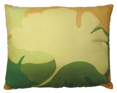 Ginko Leaf Outdoor Pillow - Click to enlarge