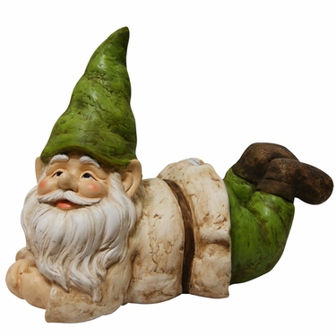 Gnome Resting Statue - Click to enlarge