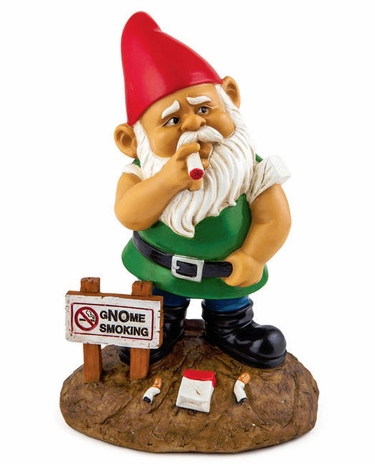 Gnome Smoking - Click to enlarge