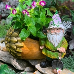 Gnome with Acorn Planter