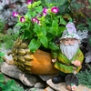 Gnome with Acorn Planter