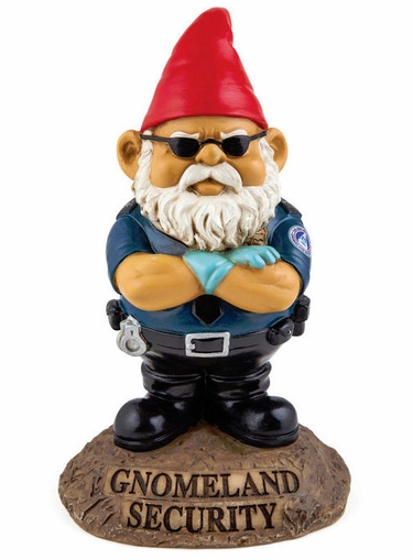 Gnomeland Security Gnome - Click to enlarge