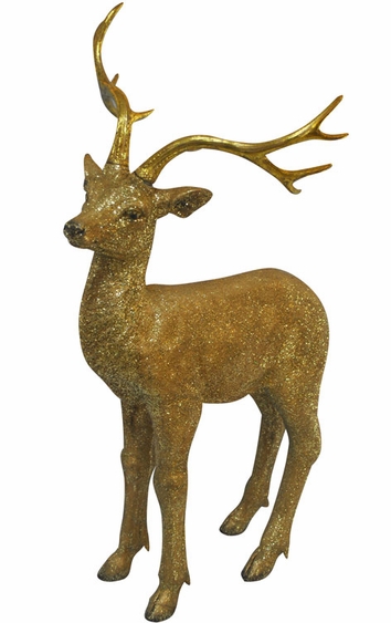 Gold Deer Statue - Medium - Click to enlarge