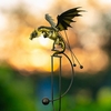 Small Golden Dragon Balance Rocker Stake
