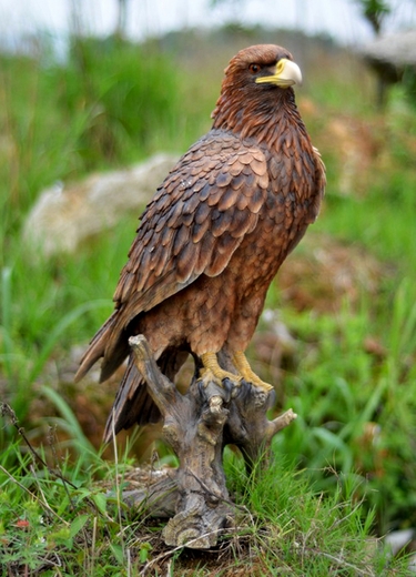 Golden Eagle Statue 