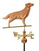 Golden Retriever Weathervane