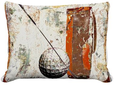 Golf Gear Outdoor Pillow - Click to enlarge