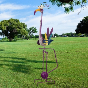 Goofy Crane Rocker Stake - Click to enlarge