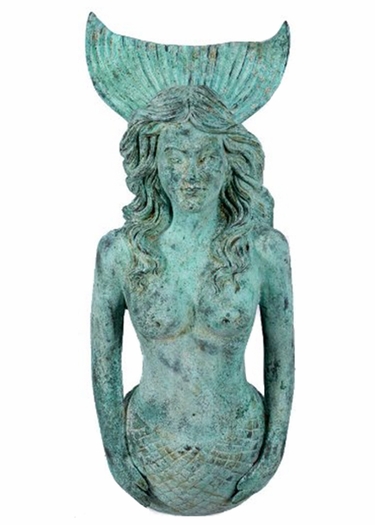 Gorgeous Mermaid 2-Piece Wall Decor - Shipwreck Finish - Click to enlarge