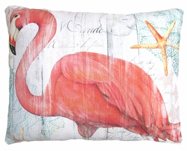 Grand Flamingo Outdoor Pillow - Click to enlarge