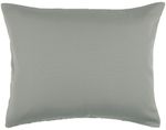 Gray Solid Outdoor Pillow