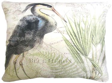 Great Heron I Outdoor Pillow - Click to enlarge