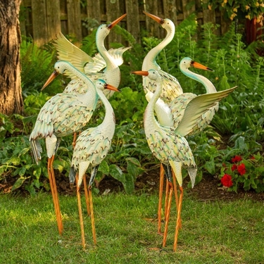 Assorted Great White Herons (Set of 6) - Click to enlarge