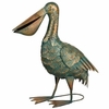 Green Bronze Pelican Decor