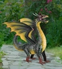 30" Green Dragon Decor