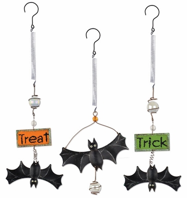 Halloween Bats Bouncies (Set of 3) - Click to enlarge