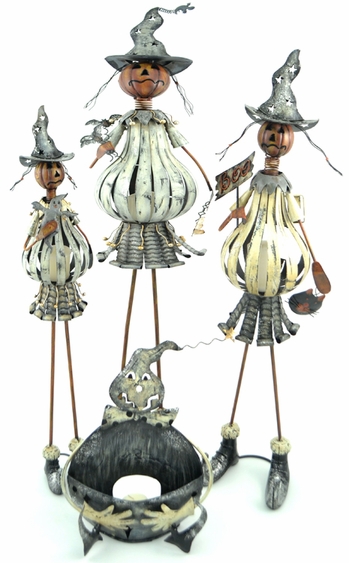 Halloween Pumpkin Creatures (Set of 4) - Click to enlarge