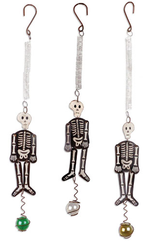 Halloween Skeleton Bouncies (Set of 3) - Click to enlarge