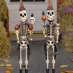 Small Halloween Skeleton Soldiers (Set of 2) Small Halloween Skeleton Soldiers (Set of 2)