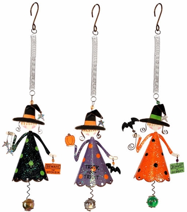 Halloween Witch Bouncies (Set of 3) - Click to enlarge