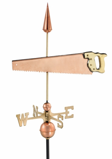 Hand Saw Weathervane - Click to enlarge