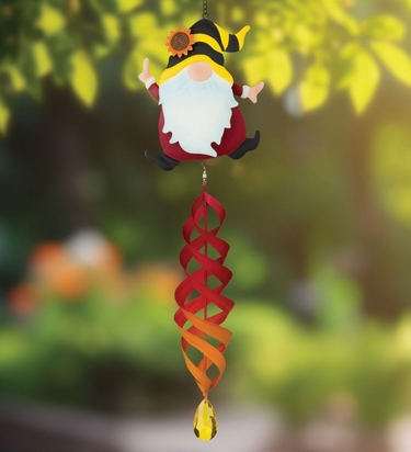 Hanging Gnome Harvest Decor (Set of 4) - Click to enlarge