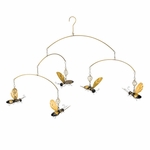 Hanging Metal Bee Mobile Hanging Metal Bee Mobile