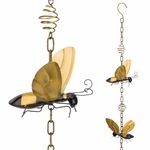 Hanging Metal Bee Ornament (Set of 2) Hanging Metal Bee Ornament (Set of 2)