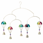 Hanging Metal Parachute Mobile Hanging Metal Parachute Mobile