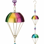 Hanging Metal Parachute Ornament (Set of 2) Hanging Metal Parachute Ornament (Set of 2)