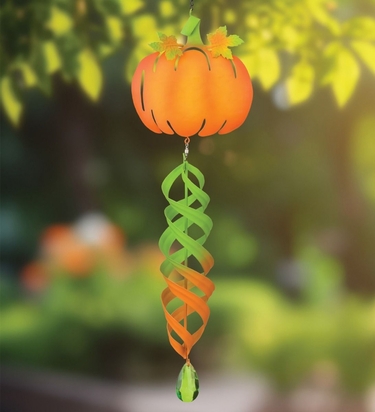 Hanging Pumpkin Harvest Decor (Set of 4) - Click to enlarge