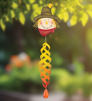 Hanging Scarecrow Harvest Decor (Set of 4) - Click to enlarge