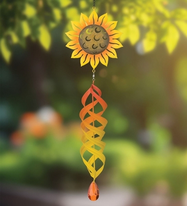 Hanging Sunflower Harvest Decor (Set of 4) - Click to enlarge